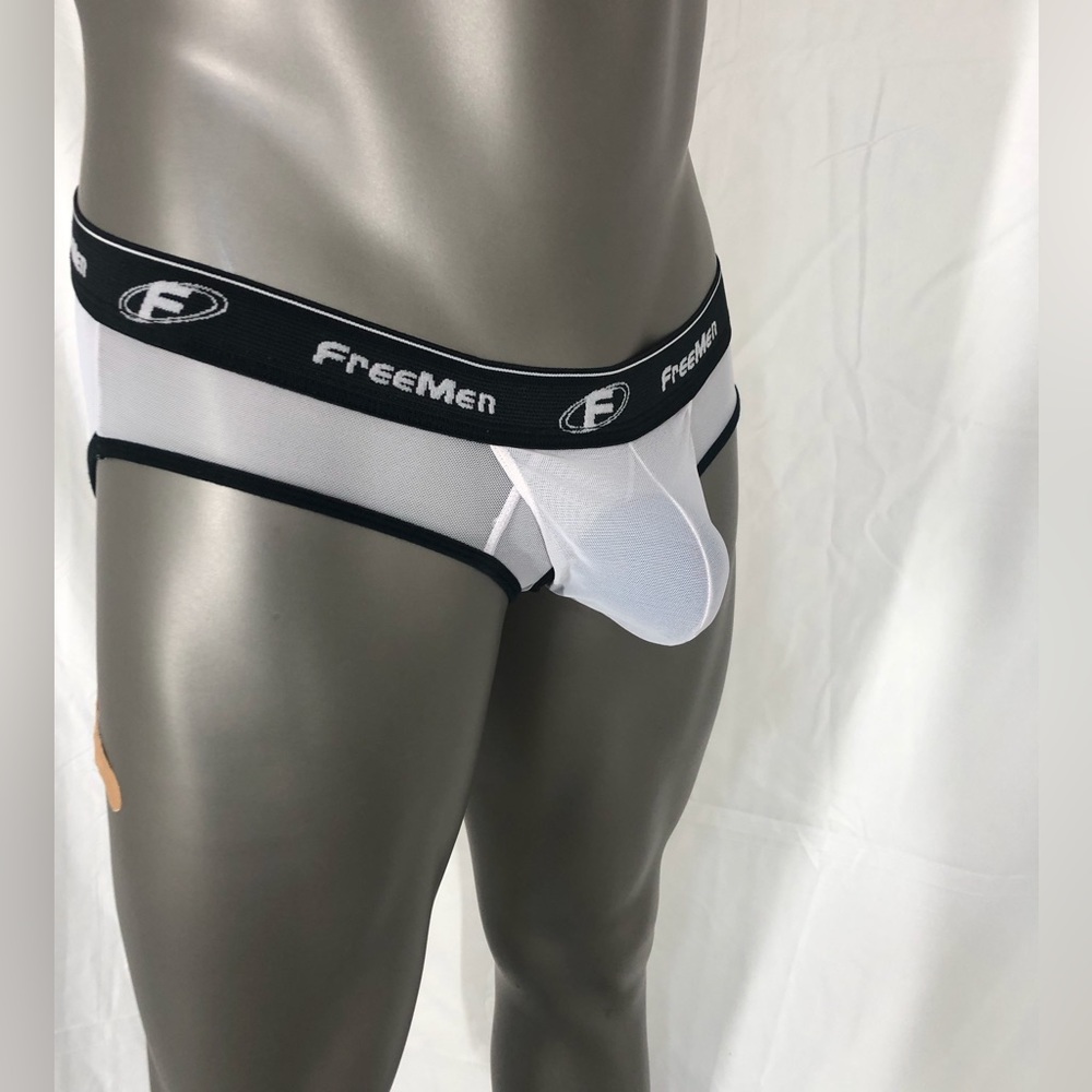 Men’s Sheer FreeMen pouch briefs Size M